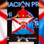 El joven berciano Bruno Domínguez, medalla de oro en las Skills de Castilla y León 2025 en la categoría de Electrónica
