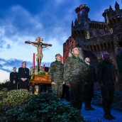 Traslado del Cristo de la Esperanza de Ponferrad | Foto: Dani Merino, InfoBierzo Traslado del Cristo de la Esperanza de Ponferrad | Foto: Dani Merino, InfoBierzo