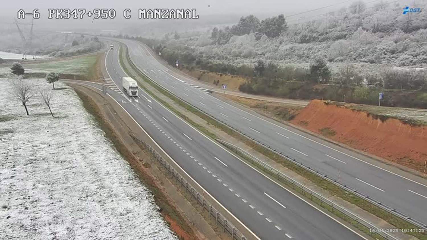 Nieve en el Manzanal entreQuintanilla de Combarros y Cerezal de Tremor Nieve en el Manzanal entreQuintanilla de Combarros y Cerezal de Tremor