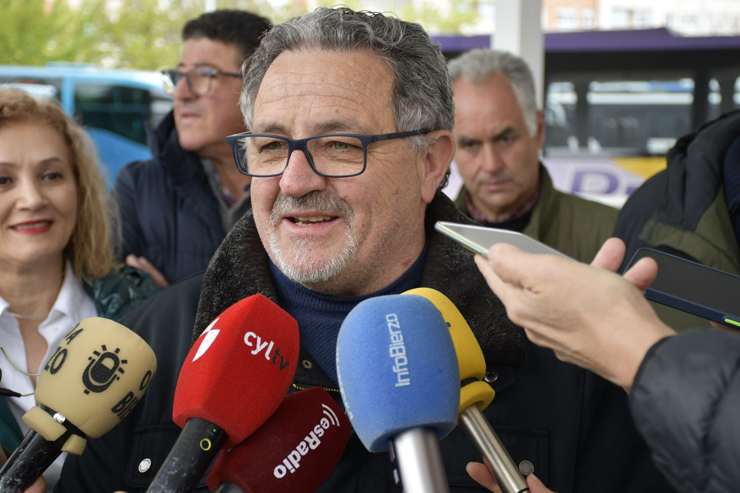 El concejal de Medio Ambiente, Carlos Fernández