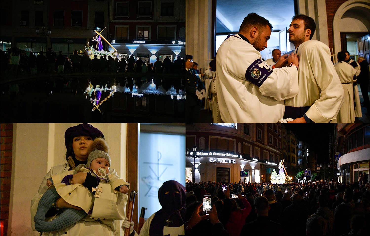 Procesión del Silencio en Ponferrada 2025