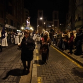 César Sánchez ICAL. Foto ilustrativa de la Procesión del Silencio de Ponferrada 