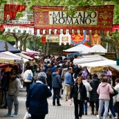 Inauguración del Gran Mercado Romano de la Semana Santa de Ponferrada 
