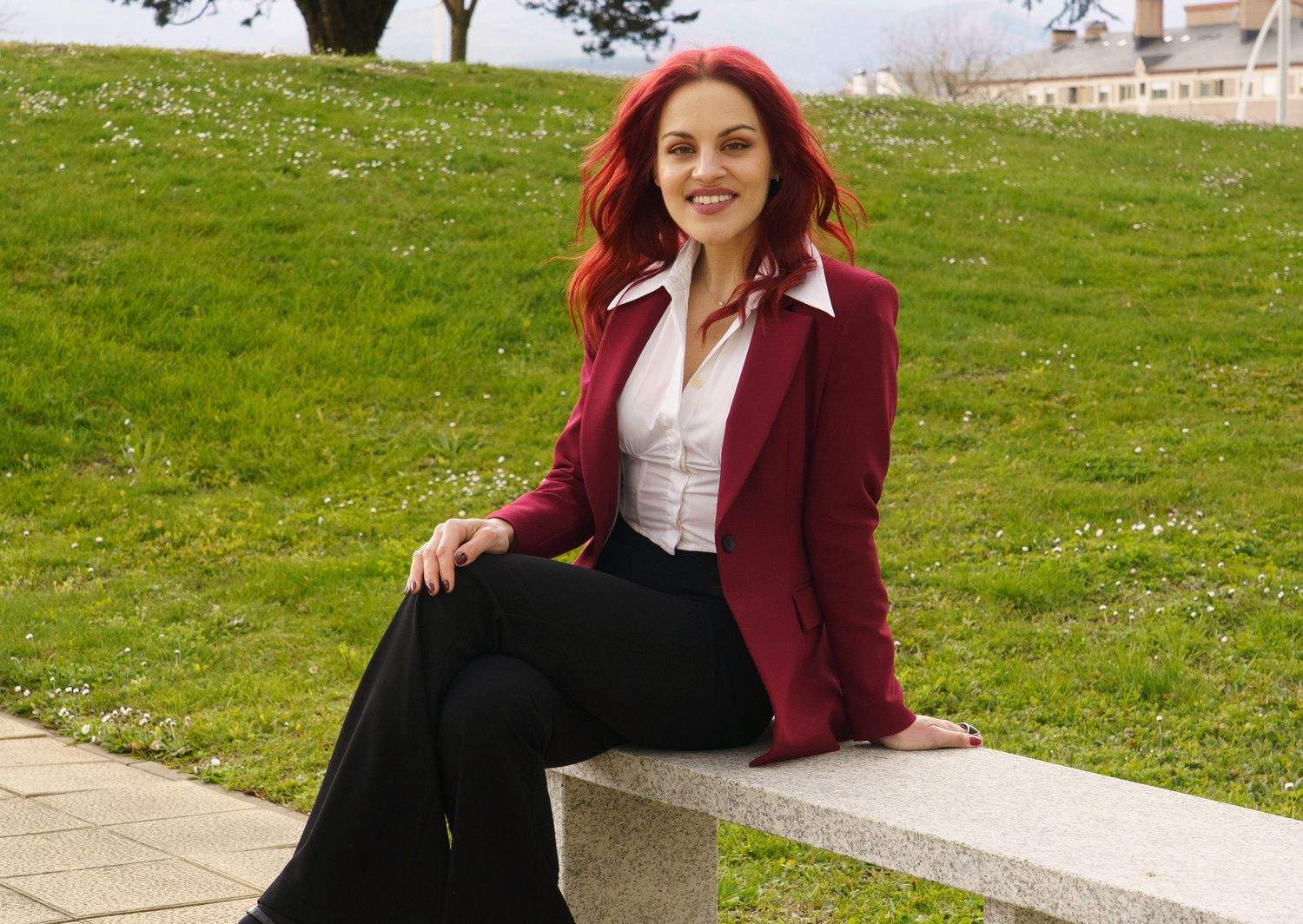 La leonesa Sara García, bióloga molecular y miembro de la reserva de la ESA | César Sánchez / ICAL La leonesa Sara García, bióloga molecular y miembro de la reserva de la ESA | César Sánchez / ICAL