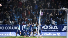 Último gol de la Ponferradina ante el Osasuna (3)