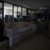 César Sánchez ICAL . Instituciones y comercios de Ponferrada afectados por el apagón masivo 