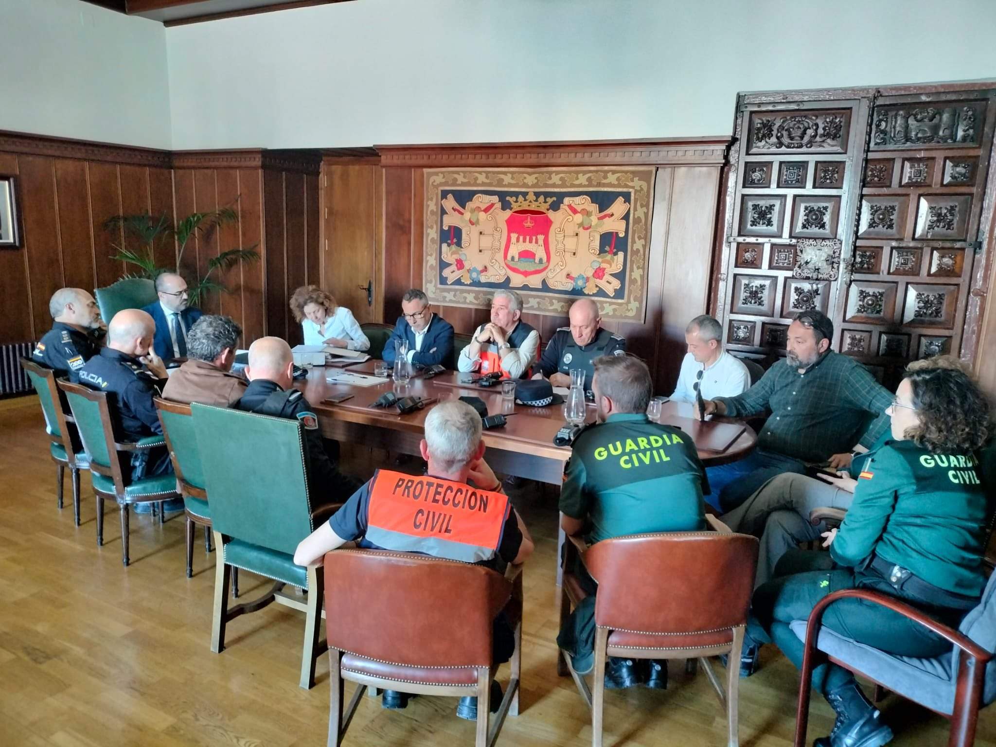 Comité de emergencia del Ayuntamiento de Ponferrada por el apagón