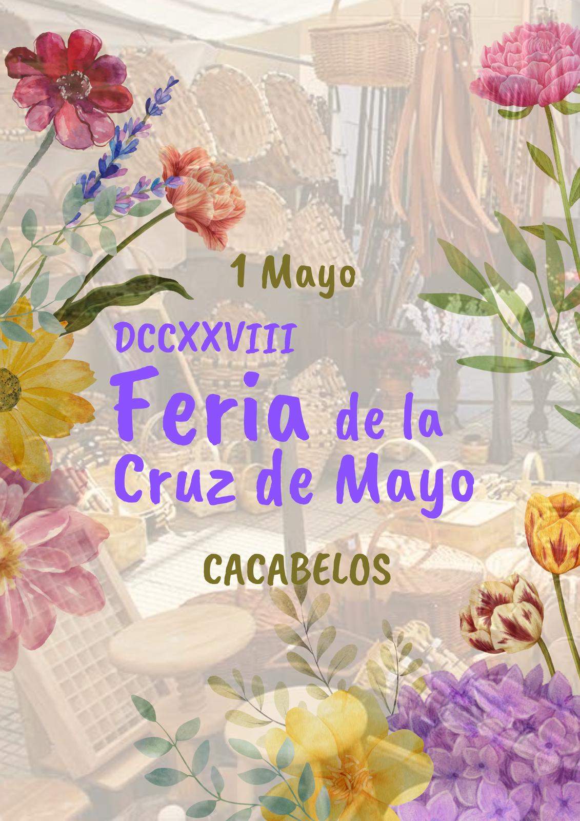 Cartel de la Feria de la Cruz de Mayo
