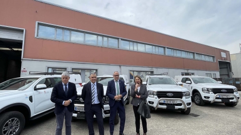 El Consejo Comarcal del Bierzo amplia su flota con cuatro nuevos vehículos destinados a las áreas rurales y a la prevención de incendios