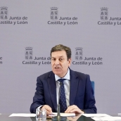 El consejero de Economía y Hacienda y portavoz de la Junta, Carlos Fernández Carriedo | Foto: Miriam Chacón / ICAL