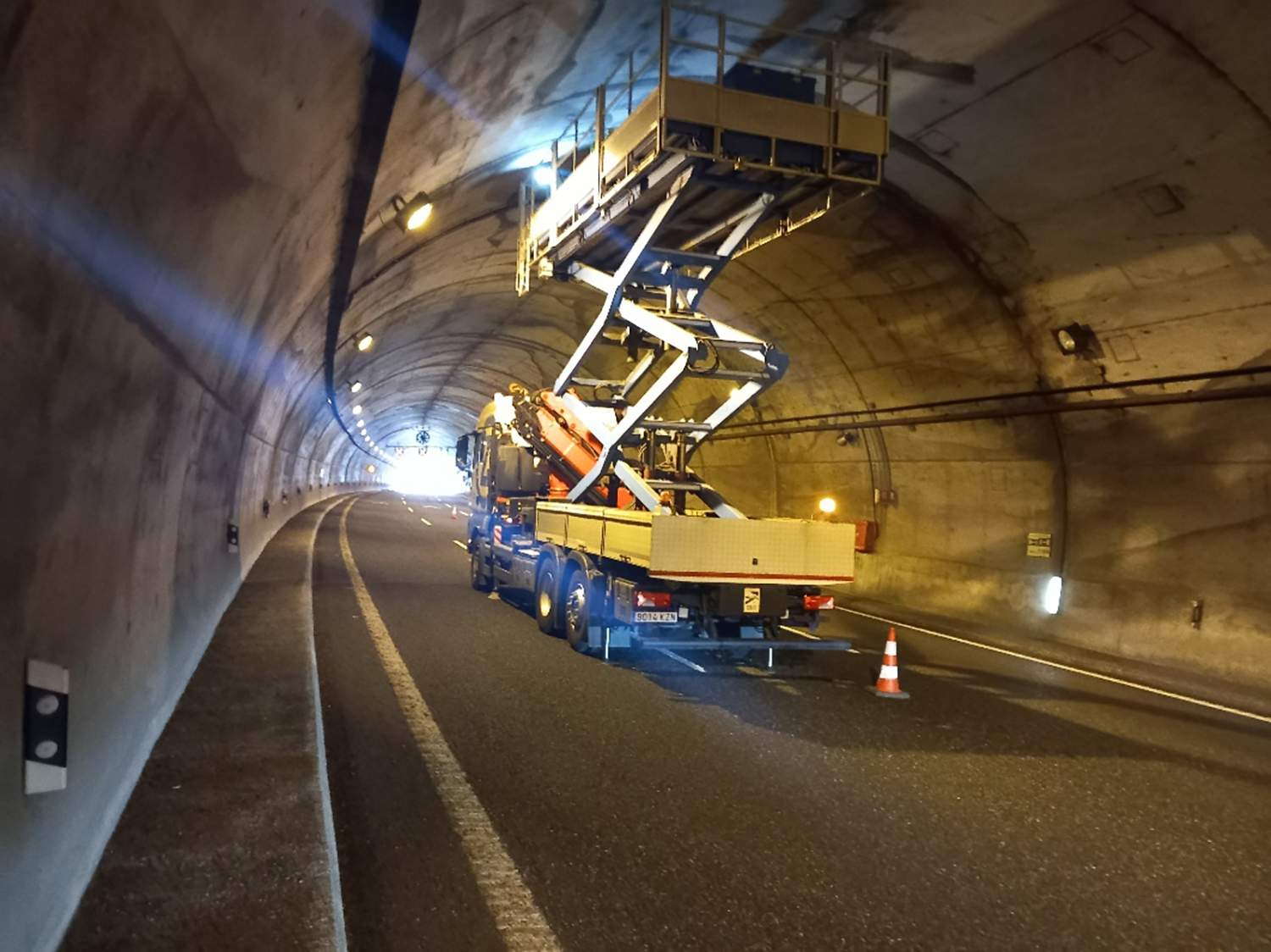 Actuaciones túneles A-6 entre El Bierzo y Lugo