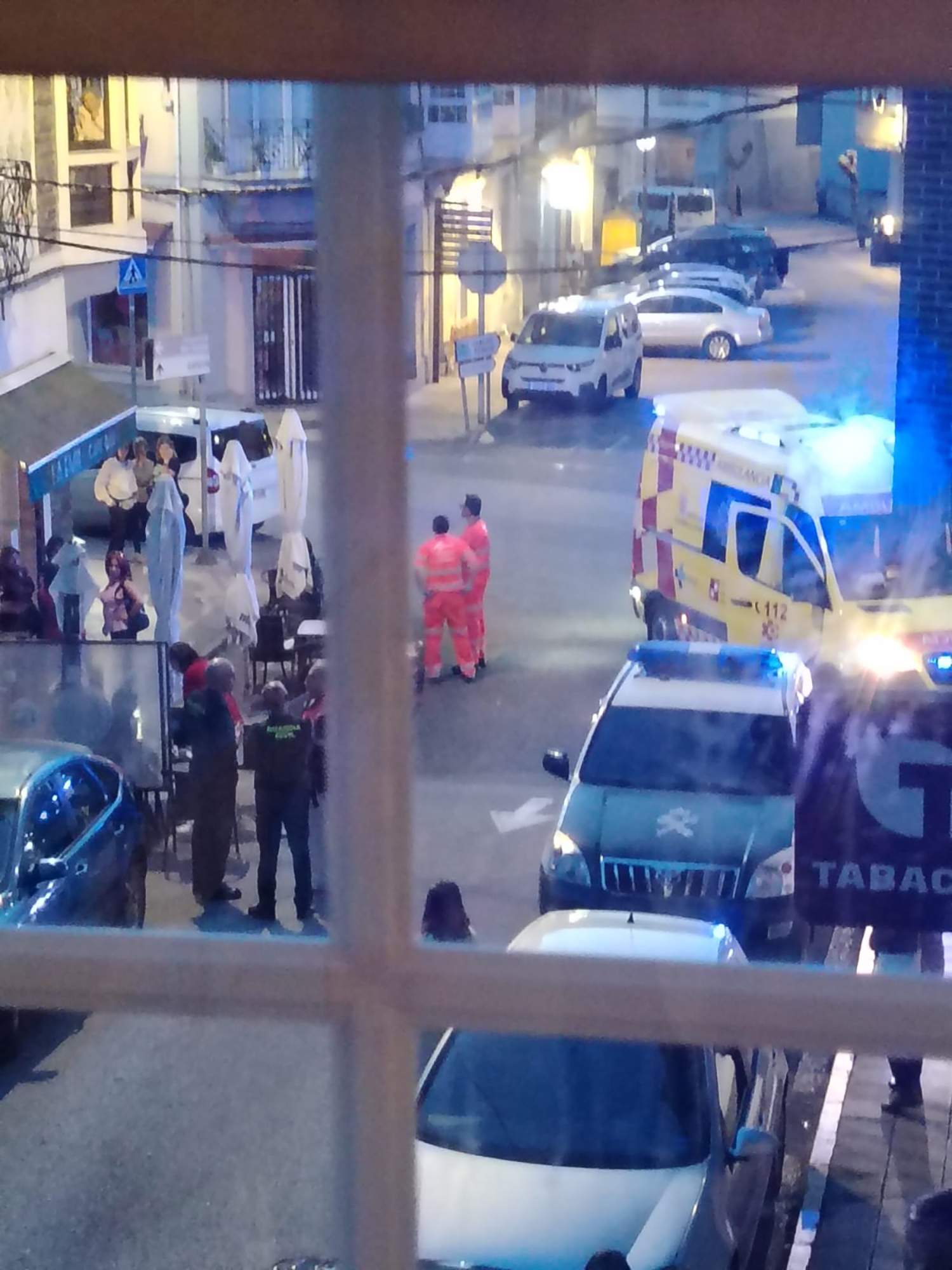 Momento del suceso en Vega de Espinareda Momento del suceso en Vega de Espinareda