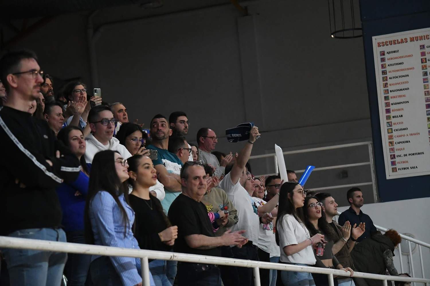 Afición del Clínica Ponferrada