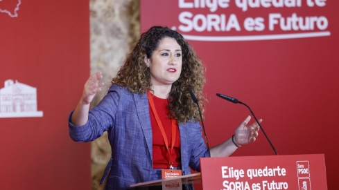 La secretaria de Política Económica y Transformación Digital del PSOE asegura que van a llegar “hasta el fondo” del apagón | Concha Ortega / ICAL