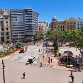 Pibierzo llena de color Valencia en una mascletà en honor a la madres | Ayuntamiento de Valencia
