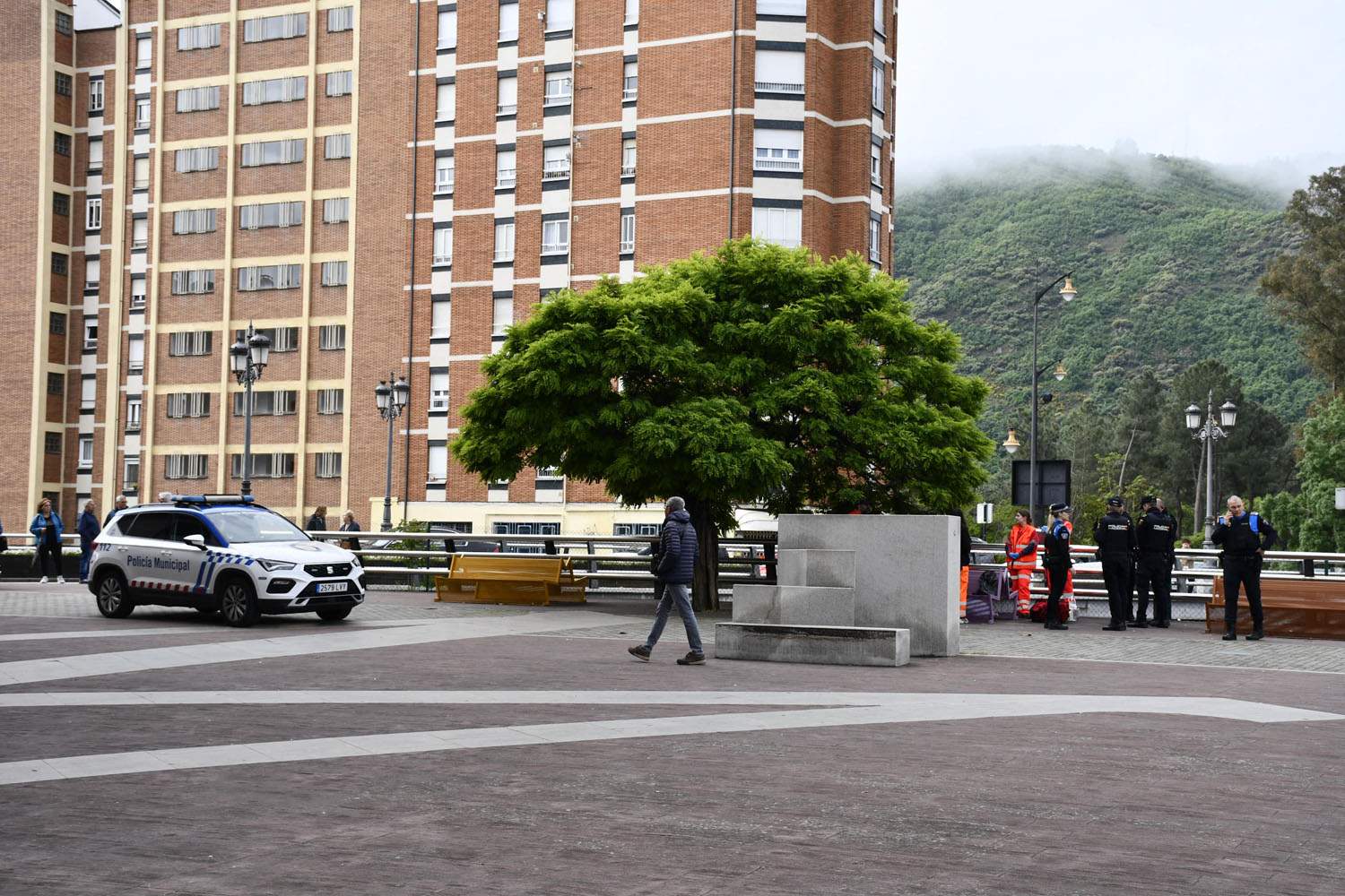Suceso en plena calle de Ponferrada 