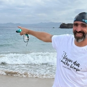 Si 'nada' lo impide... Basurco se tirará al agua este miércoles por la sanidad del Bierzo: "Lo importante es transmitir el mensaje"