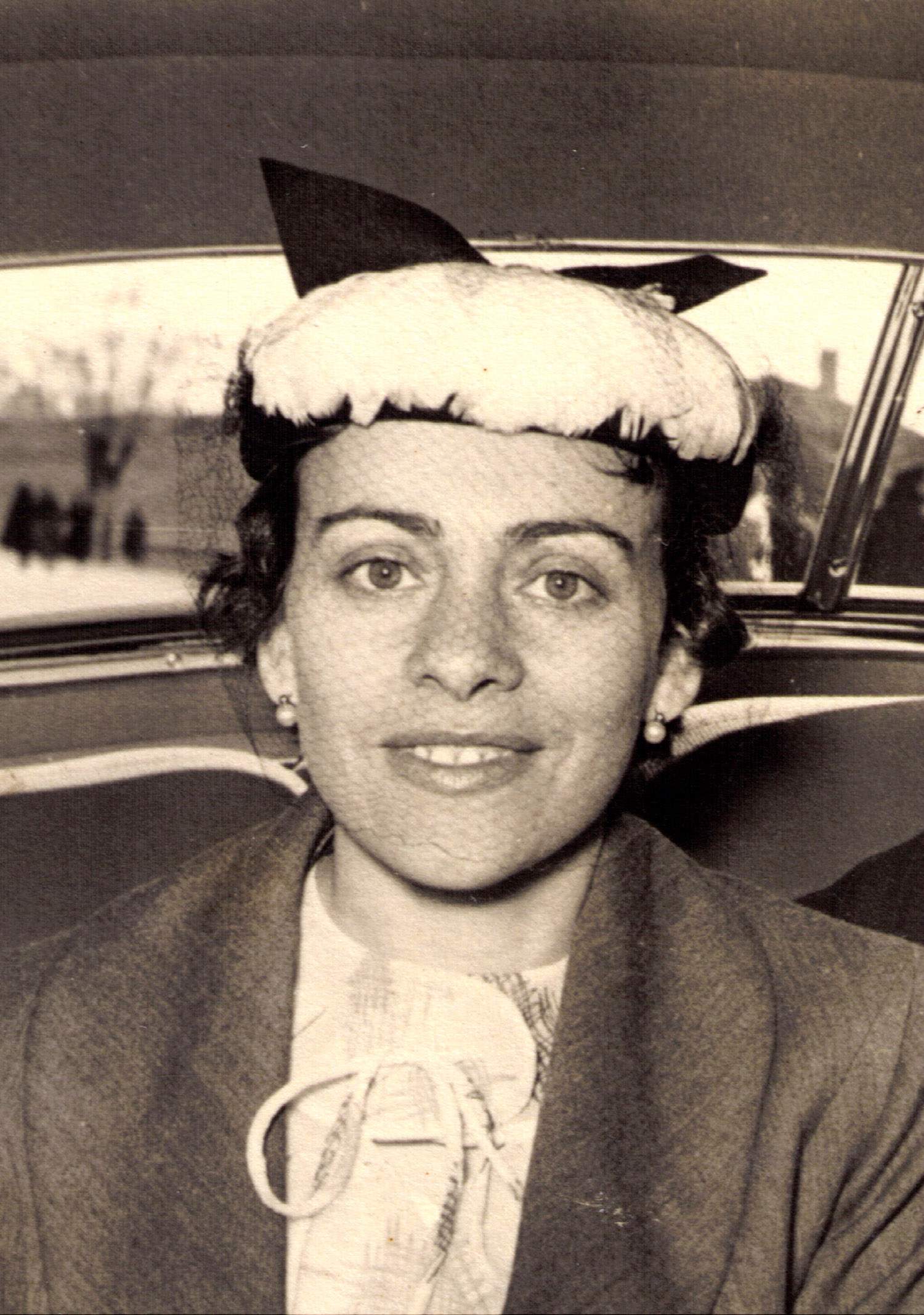 Chonita de joven. Chonita de joven.