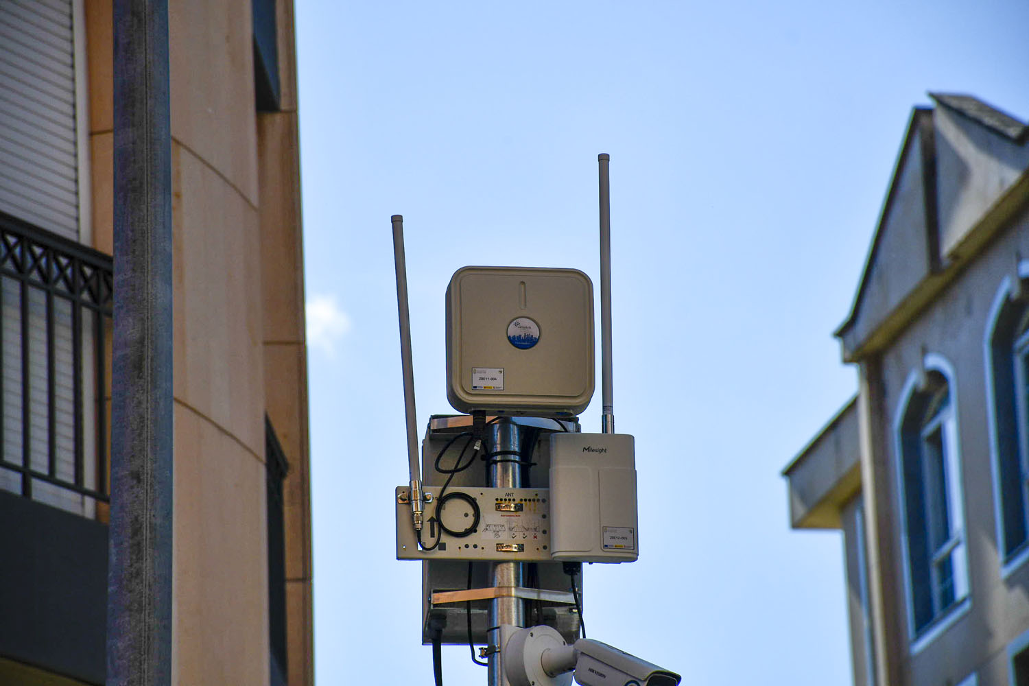 Sensor de la calidad del aire en Ponferrada 