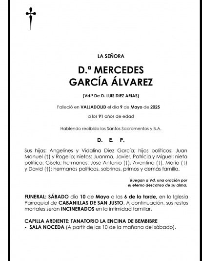 MERCEDES  GARCÍA ÁLVAREZ