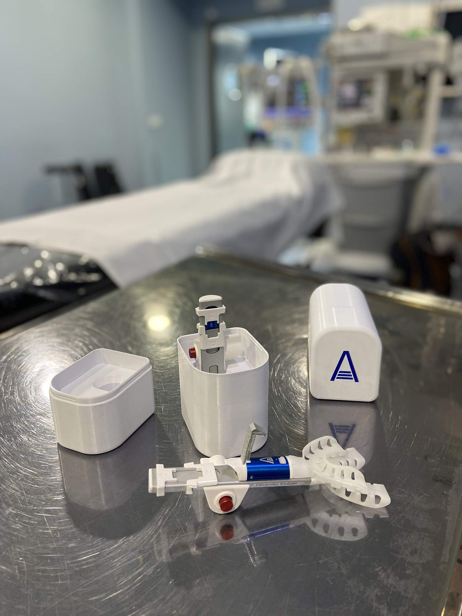 ICAL . Dispositivo SAM desarrollado por la investigadora ponferradina Patricia Fernández Sanjuán