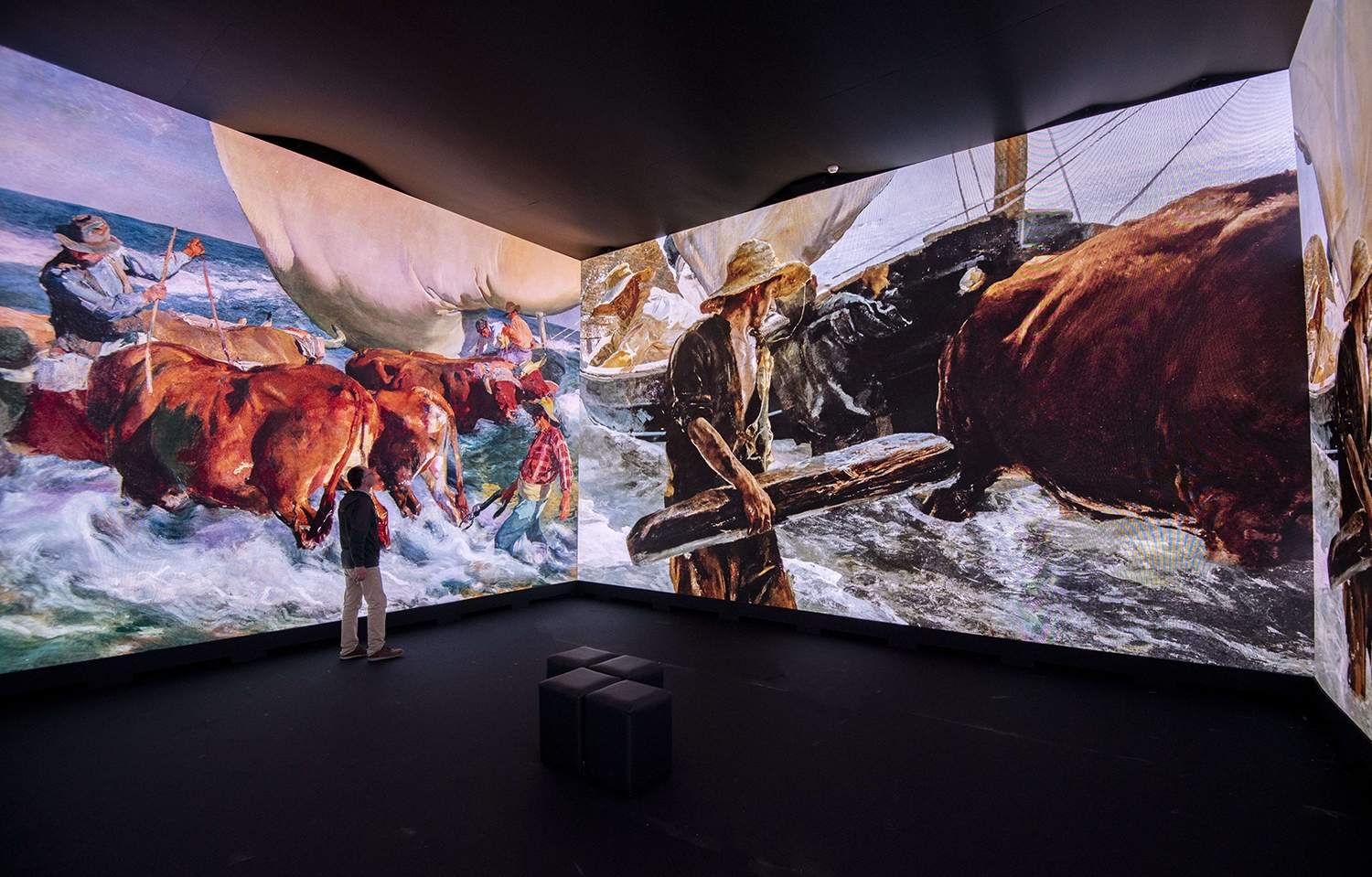 40 obras originales de Joaquín Sorolla llegarán a la Térmica Cultural de Ponferrada con experiencias virtuales y sensoriales