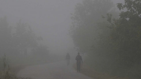 César Sánchez / ICAL . Niebla en Ponferrada