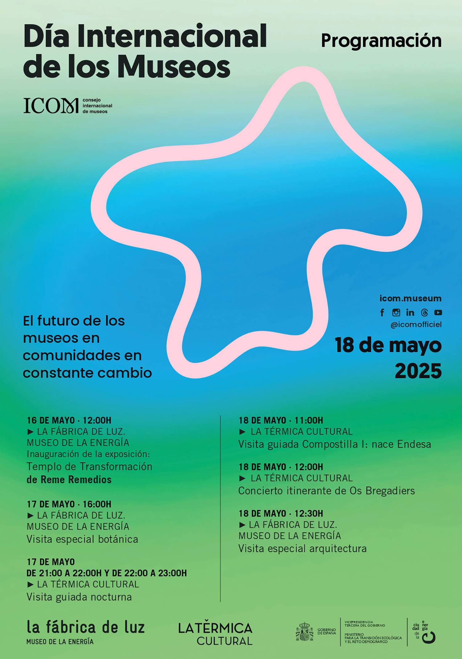 Programación Día Internacional de los Museos. Programación Día Internacional de los Museos.