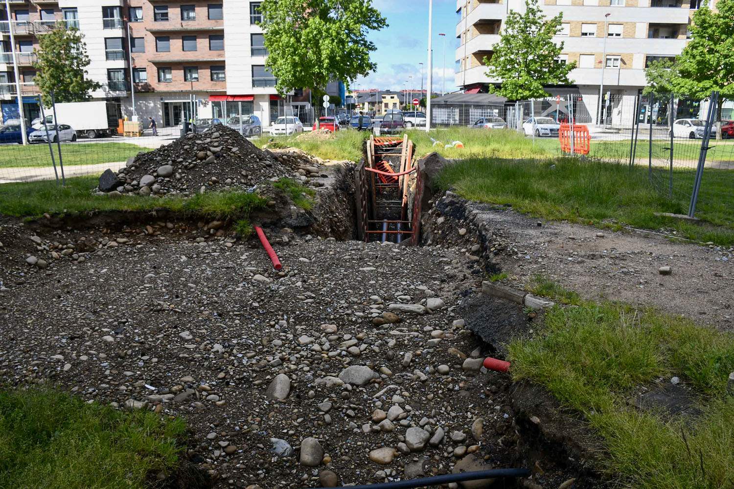 Obras de la Red de Calor