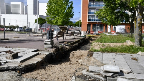 Obras de la Red de Calor 6 Obras de la Red de Calor 6