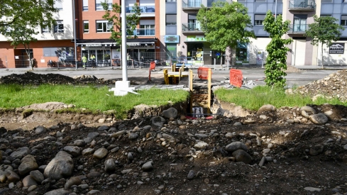 Obras de la Red de Calor 7 Obras de la Red de Calor 7