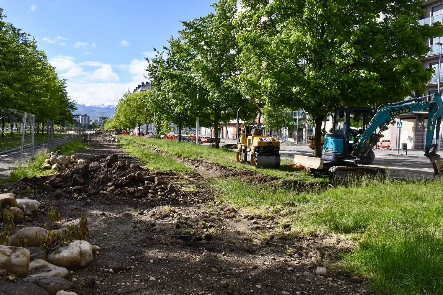 Obras de la Red de Calor 9