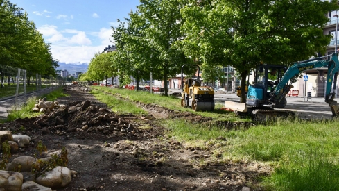 Obras de la Red de Calor 9 Obras de la Red de Calor 9