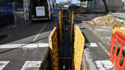Obras de la Red de Calor 10 Obras de la Red de Calor 10