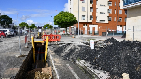 Obras de la Red de Calor 14 Obras de la Red de Calor 14