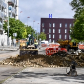 Obras de la Red de Calor | El Ayuntamiento de Ponferrada confía en que las obras de la red de calor finalicen este verano 