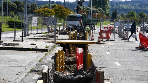 Obras de la Red de Calor 19 Obras de la Red de Calor 19