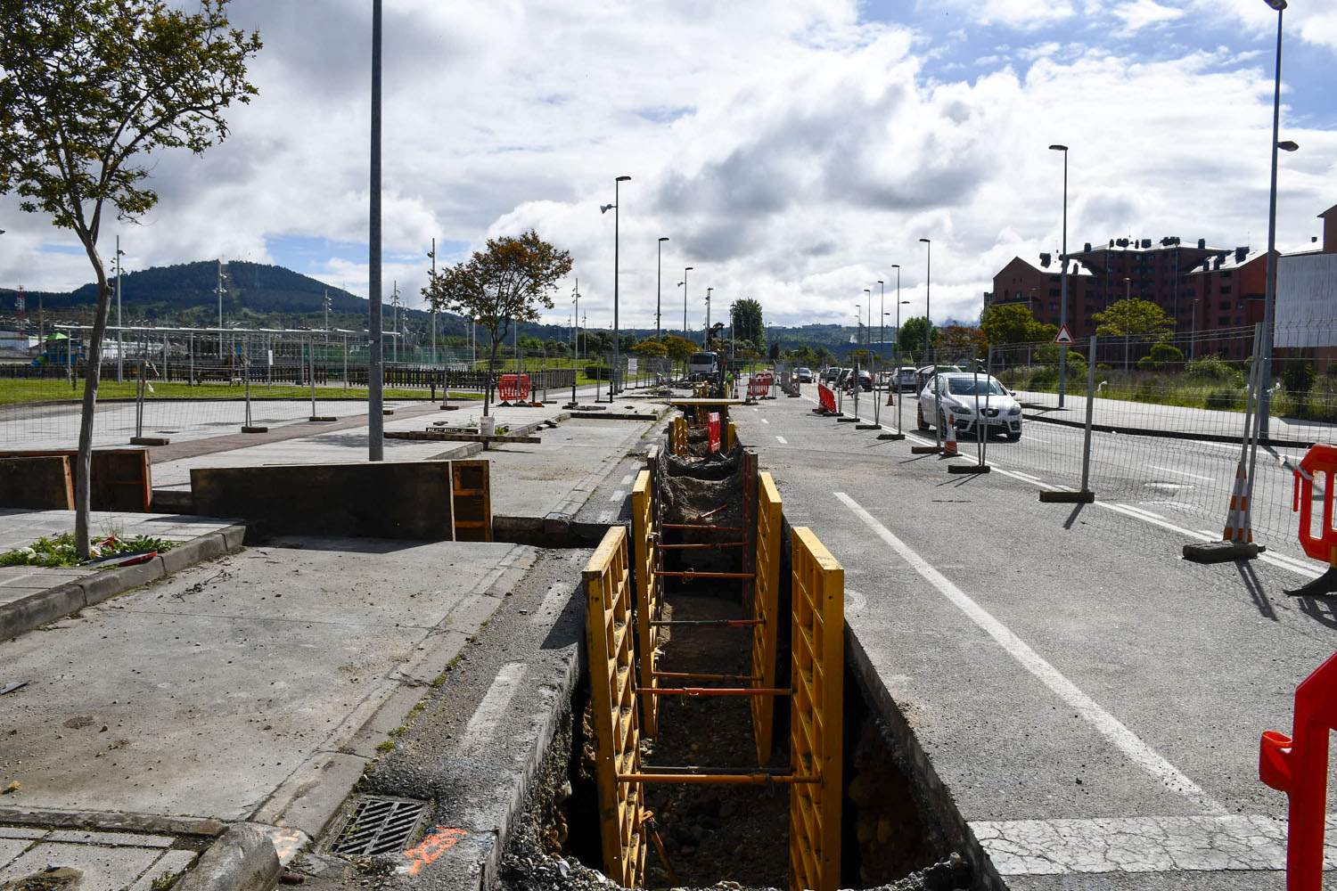 Obras de la Red de Calor