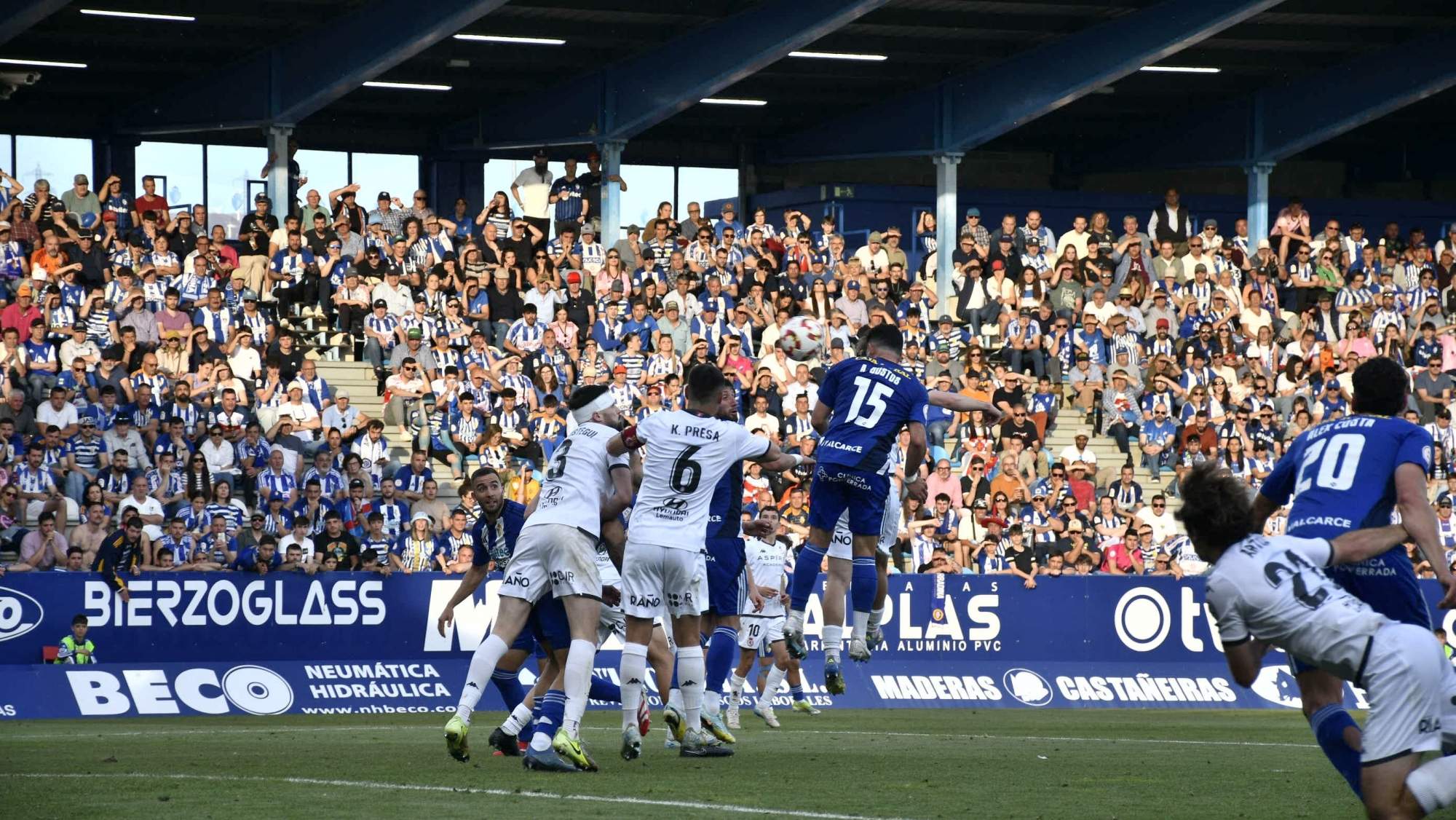 Gol de la Ponferradina Gol de la Ponferradina
