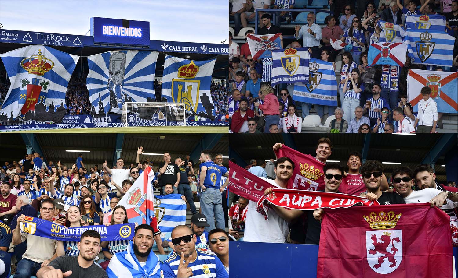 álbum de fotos del derbi ponferradina cultural