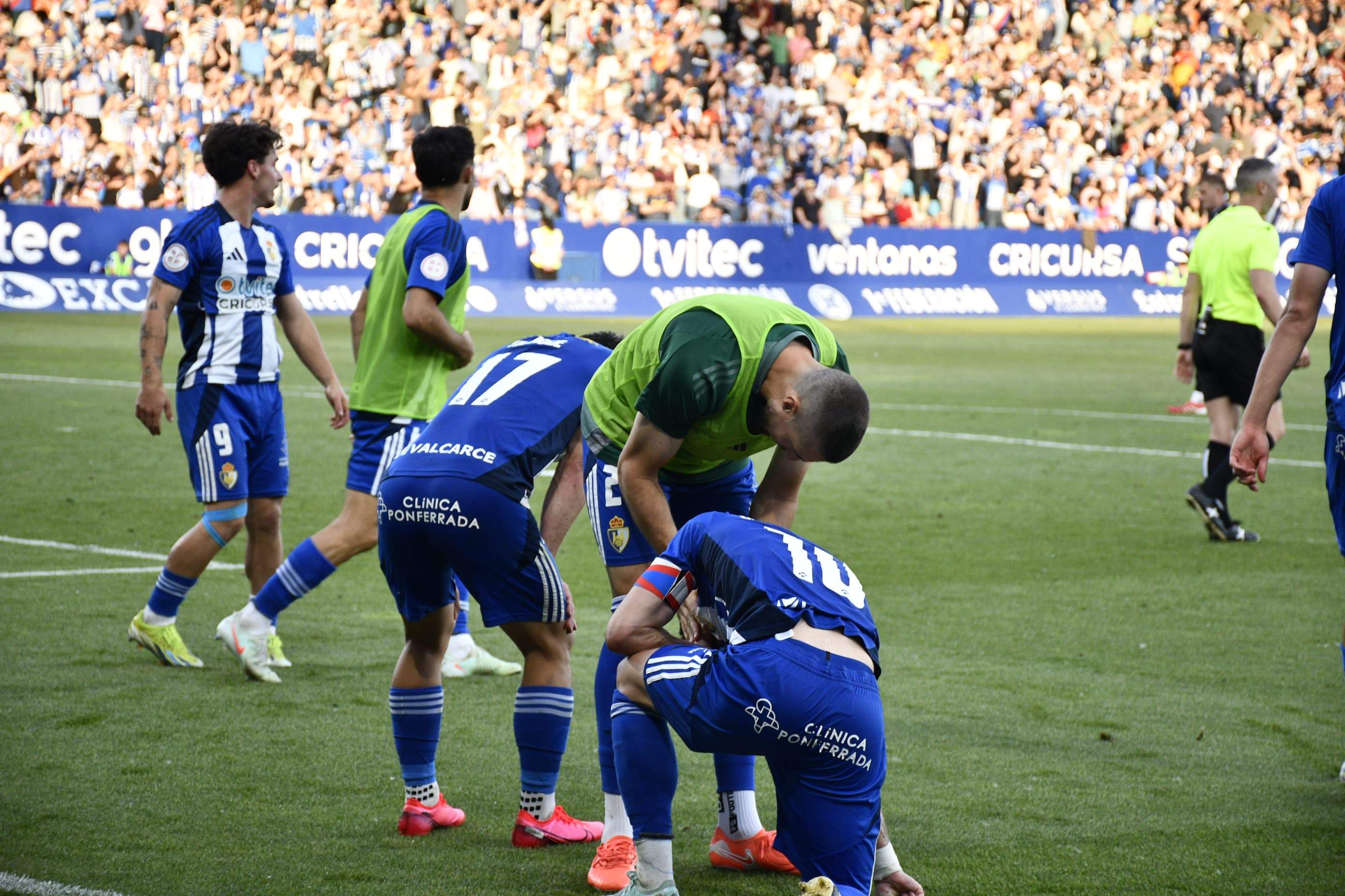 Gol de la victoria de la Ponferradina en el derbi Gol de la victoria de la Ponferradina en el derbi