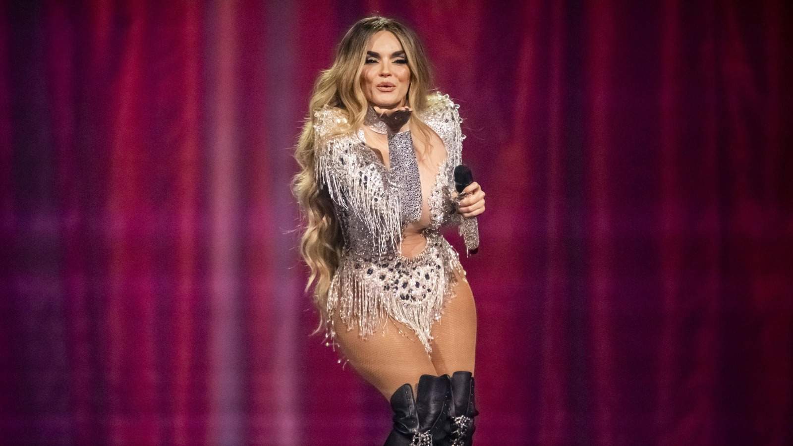 Melody en su actuación en Eurovisión Foto @eurovision tve.