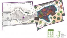 El Bierzo 'cultiva' su memoria literaria con el renovado Jardín Romántico de Villafranca 