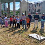 Presentación del fomento de juegos tradicionales entre escolares de Ponferrada