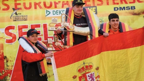 Victoria para Iago Rodríguez y Motorsport Ibérica en el Europeo de CarCross JR 2025 