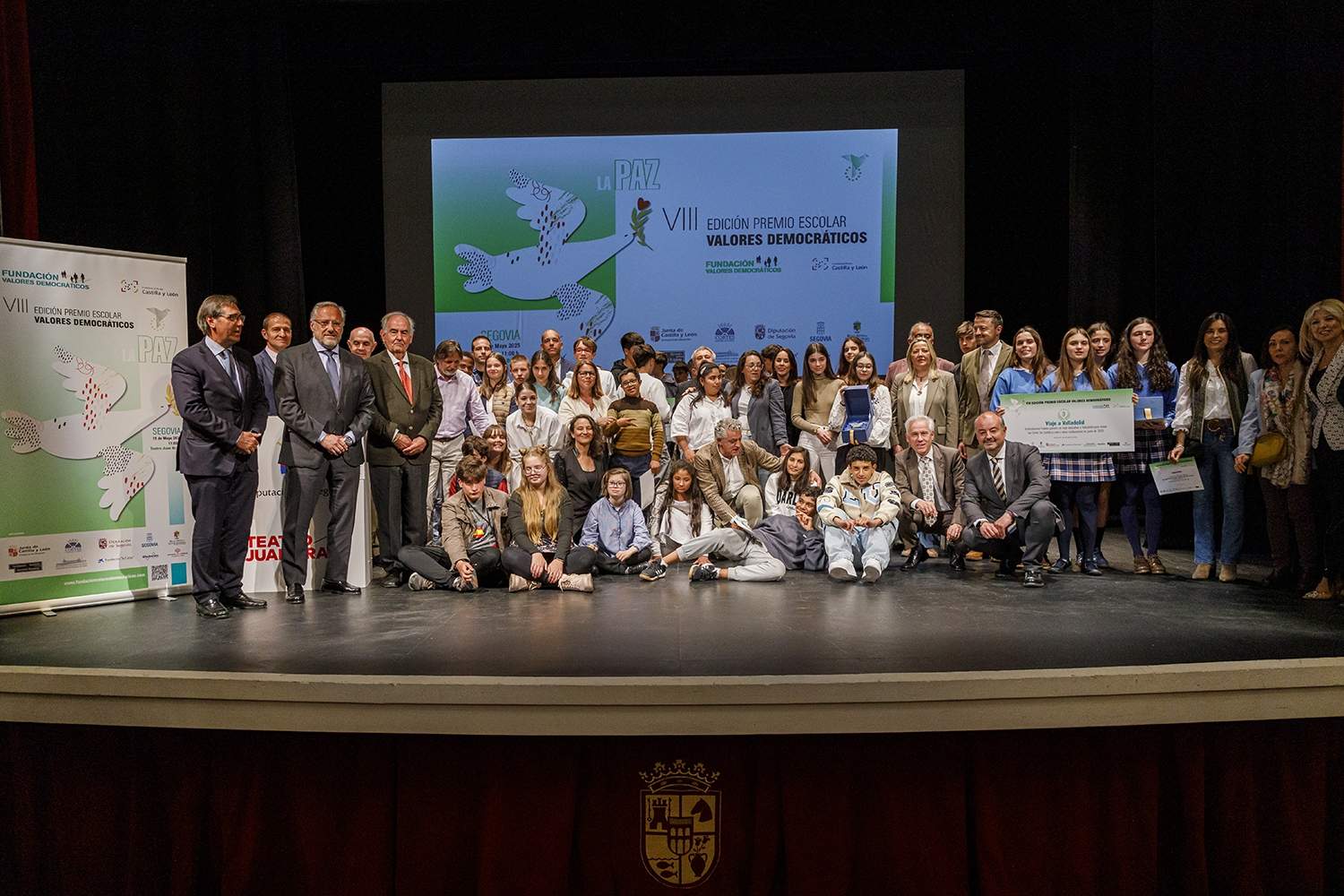 Nacho Valverde ICAL . El presidente de las Cortes de Castilla y León, Carlos Pollán, junto al presidente de la Fundación Valsaín, Álvaro Gil Robles; asisten al acto de entrega de los VIII Premios Valores Democráticos Nacho Valverde ICAL . El presidente de las Cortes de Castilla y León, Carlos Pollán, junto al presidente de la Fundación Valsaín, Álvaro Gil Robles; asisten al acto de entrega de los VIII Premios Valores Democráticos
