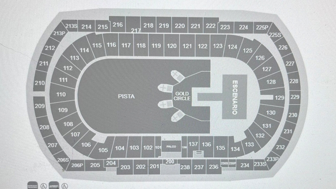 Estadio del concierto de Bad Bunny