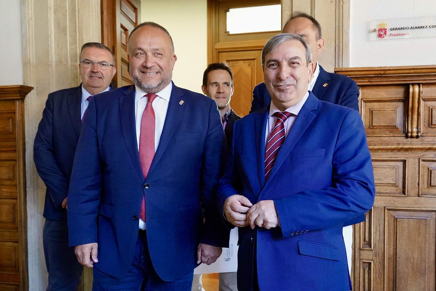 Presidente Diputación y Consejero de Movilidad y Transformacion Digital