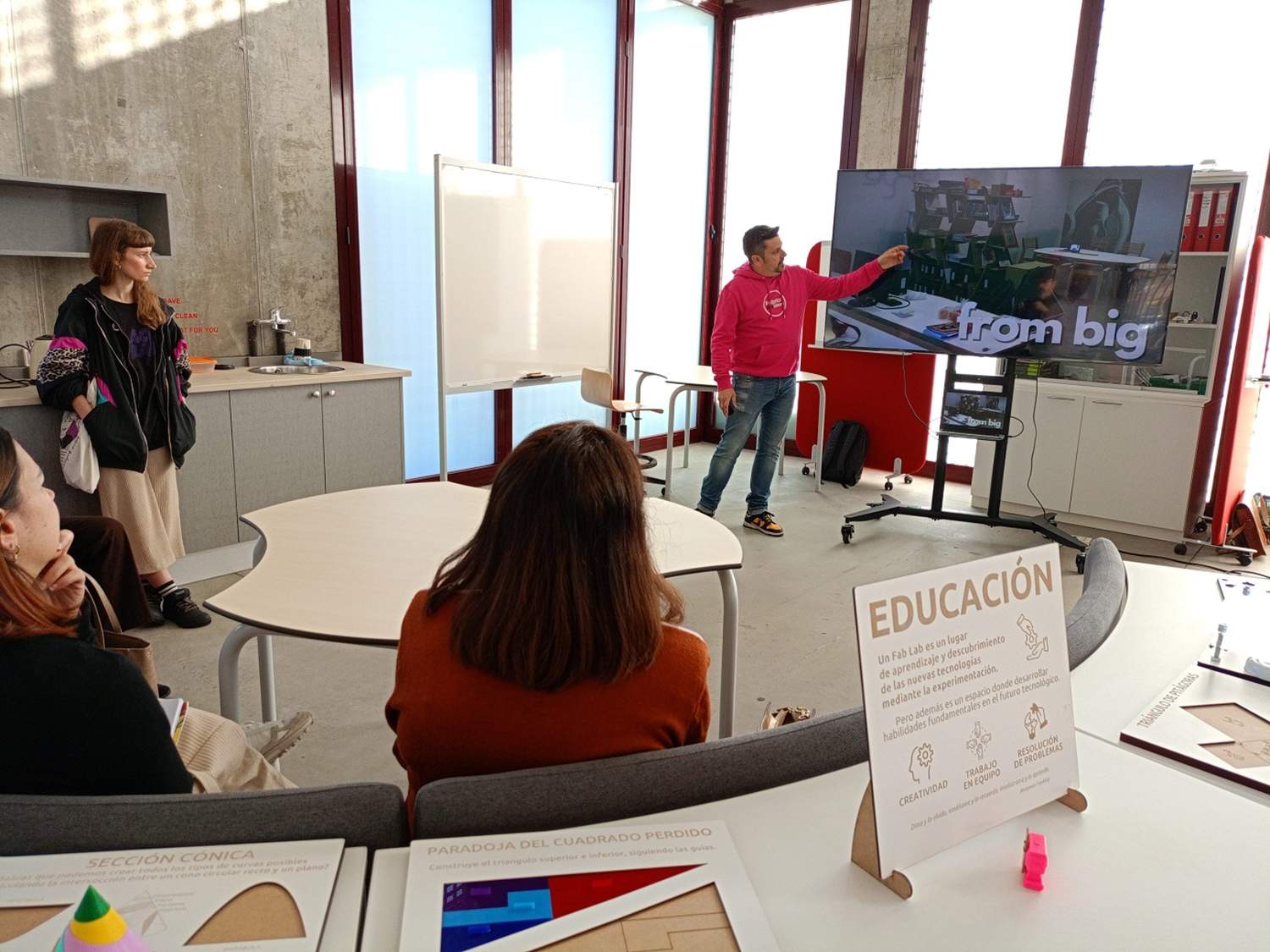 El Fab Lab Ponferrada EstaciónArte se abre al comercio local como espacio de colaboración y fabricación digital