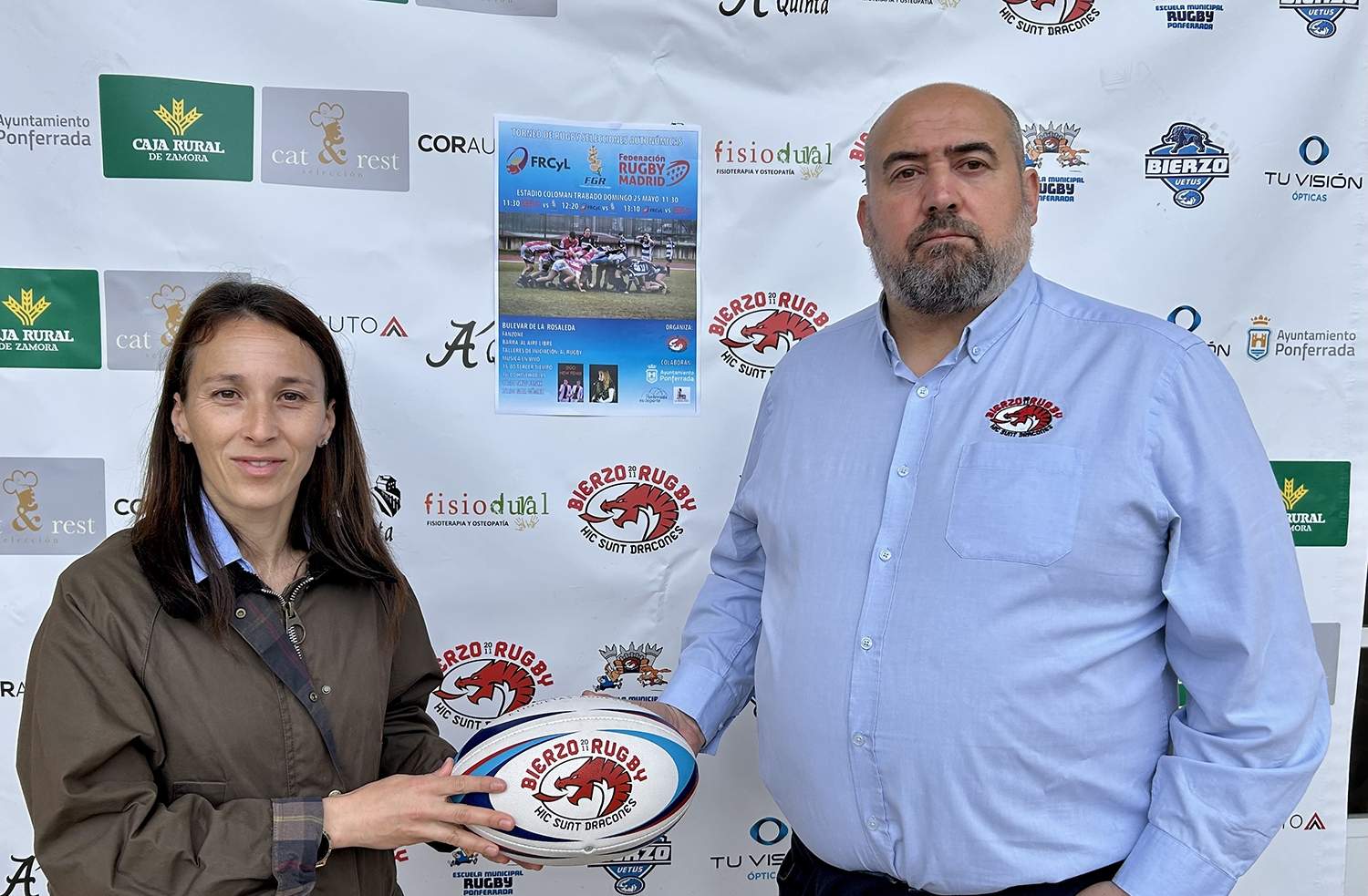 Presentación del Torneo de Selecciones Autonómicas de rugby en Ponferrada